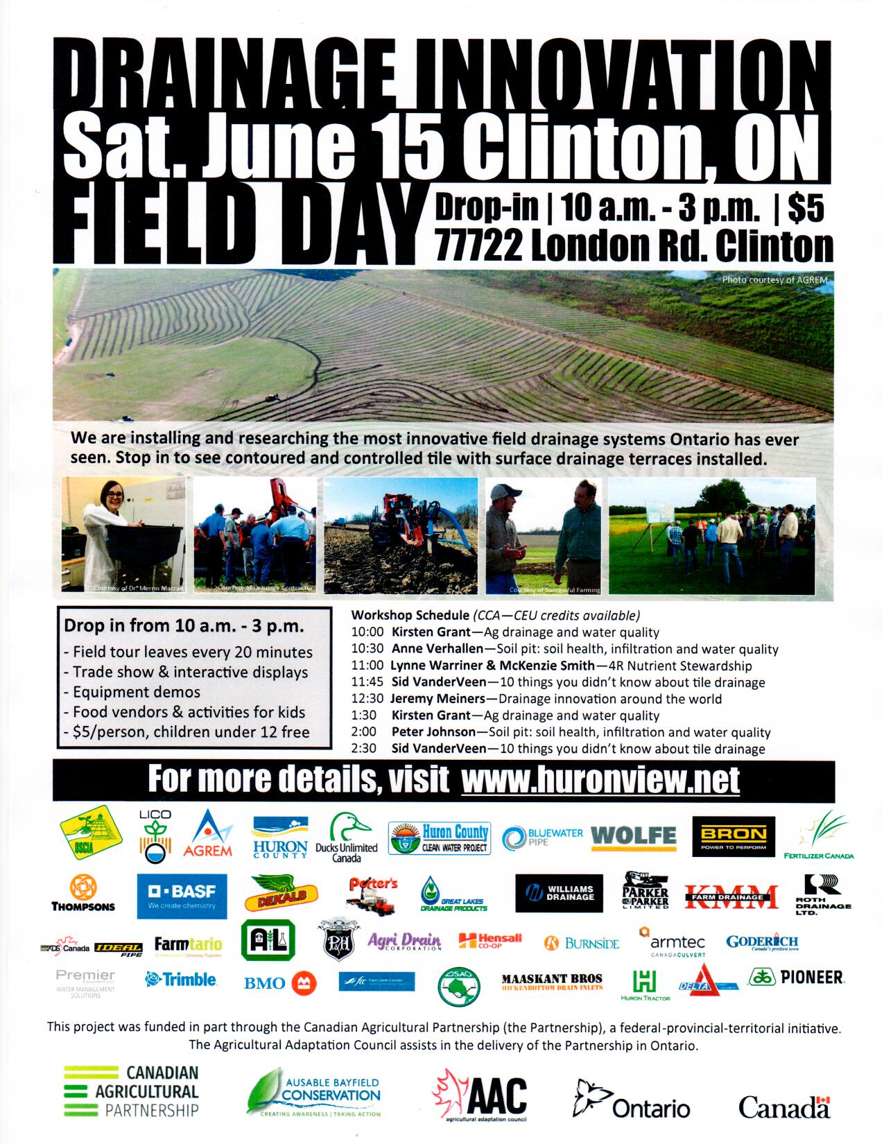 Drainage Innovation Field Day